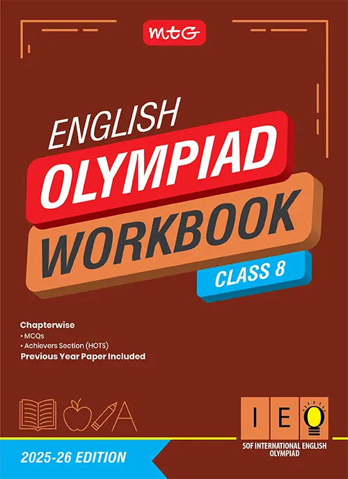 English Olympiad Workbook For Class 8th 2025-2026 Edition - Bhandari Stationers - Best Stationery Store In Kota