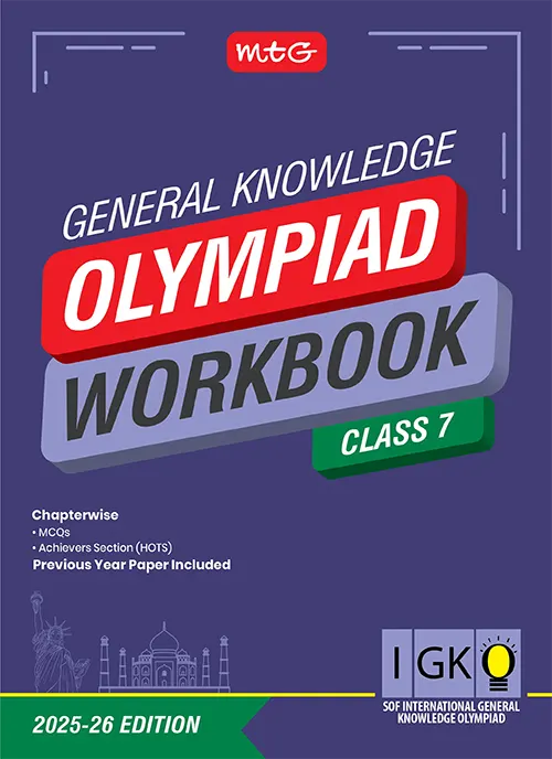 Class 7 International General Knowledge Olympiad Workbook for 2025-26 Exam - Bhandari Stationers - Best Stationery Store In Kota