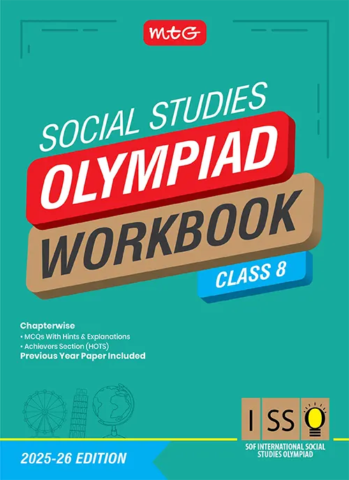 Social Studies Olympiad Workbook For Class 8th 2025-2026 Edition - Bhandari Stationers - Best Stationery Store In Kota