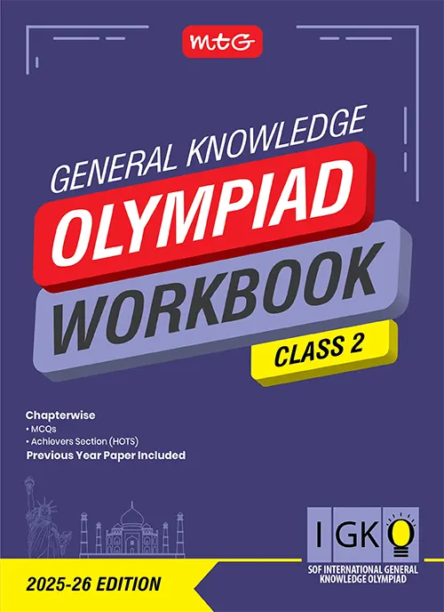 Class 2 International General Knowledge Olympiad Workbook for 2025-26 Exam - Bhandari Stationers - Best Stationery Store In Kota