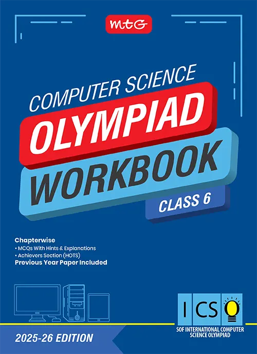 Class 6 International Computer Science Olympiad Workbook for 2025-26 Exam - Bhandari Stationers - Best Stationery Store In Kota