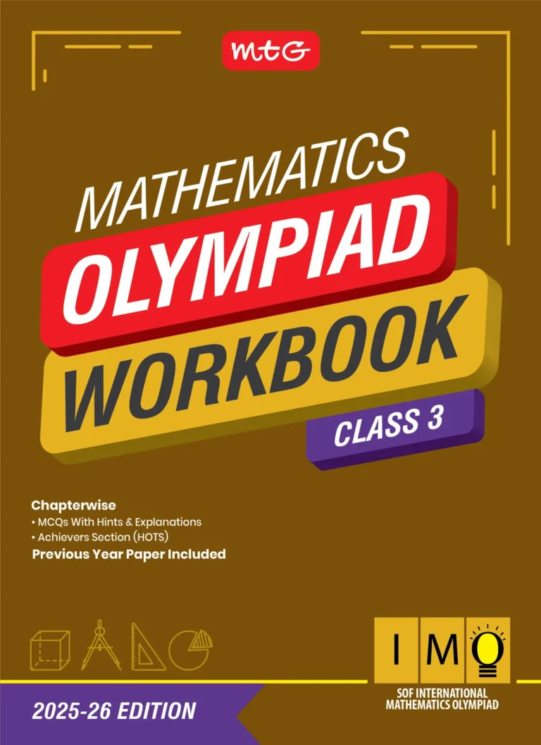 Class 3 International Mathematics Olympiad Workbook for 2025-26 Exam - Bhandari Stationers - Best Stationery Store In Kota
