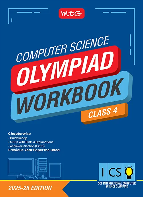 Class 4 International Computer Science Olympiad Workbook for 2025-26 Exam - Bhandari Stationers - Best Stationery Store In Kota