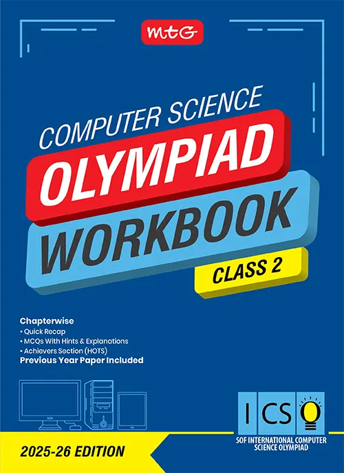 Class 2 International Computer Science Olympiad Workbook for 2025-26 Exam - Best Stationery Store In Kota
