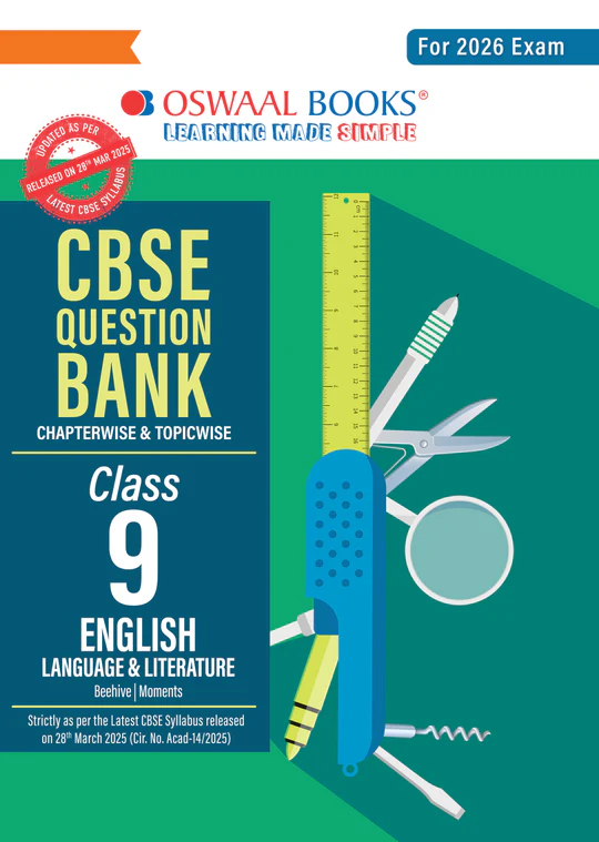 Oswaal CBSE Question Bank Class 9 English Lang. & Lit. For 2026 Examination - Bhandari Stationers