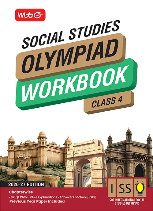 MTG International Social Studies Olympiad Workbook for Class 4th 2026-27 Exam - Bhandari Stationers