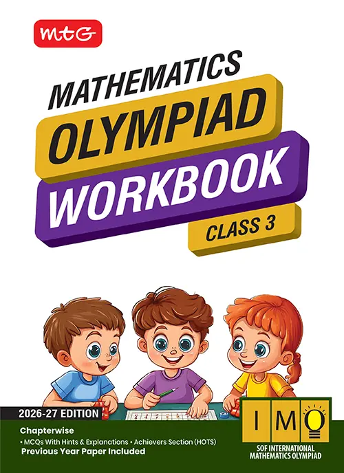 MTG International Mathematics Olympiad Workbook for Class 3rd 2026-27 Exam - Bhandari Stationers