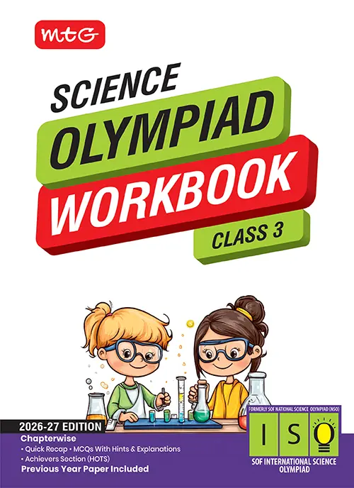 MTG International Science Olympiad Workbook for Class 3rd 2026-27 Exam - Bhandari Stationers