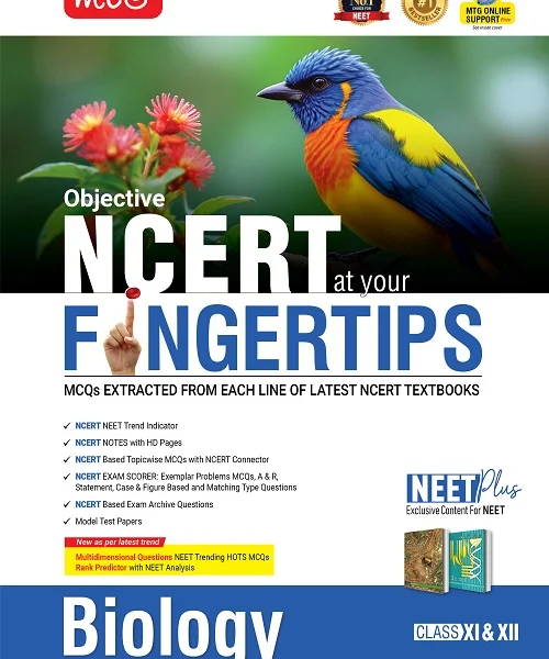 Objective NCERT at your FINGERTIPS Biology – NEET Books (Based on NCERT Latest Pattern For 2026 Exam) - Bhandari Stationers