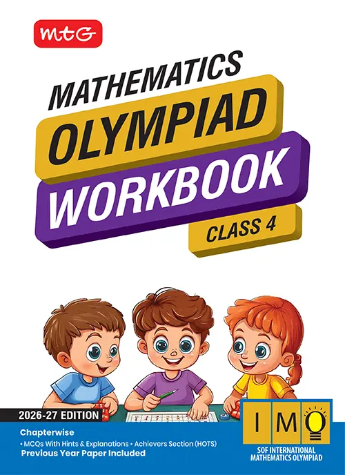 MTG International Mathematics Olympiad Workbook for Class 4th 2026-27 Exam - Bhandari Stationers