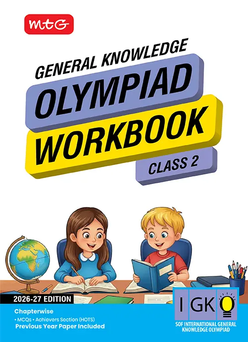 MTG International General Knowledge Olympiad Workbook for Class 2nd 2026-27 Exam - Bhandari Stationers