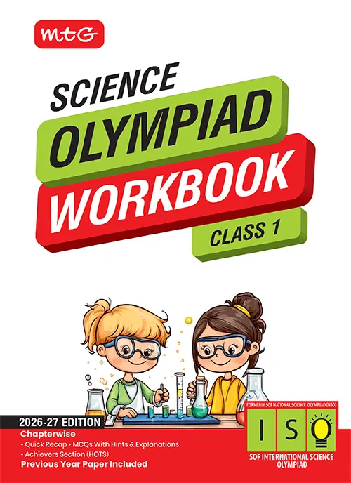 MTG International Science Olympiad Workbook for Class 1st 2026-27 Edition - Bhandari stationers