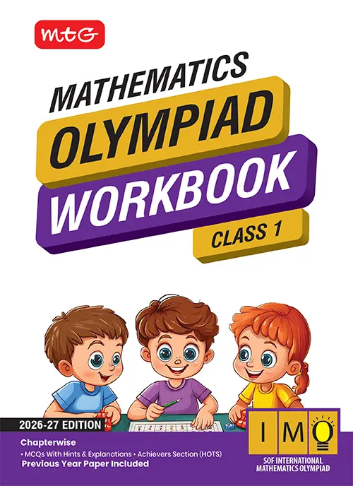 MTG International Mathematics Olympiad Workbook for Class 1st 2026-27 Edition - Bhandari Stationers