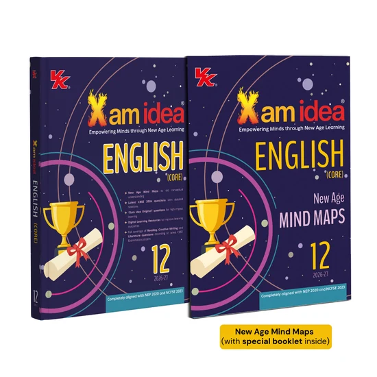 Xam Idea English (Core) For CBSE Class 12th Latest Edition 2026-27 - Bhandari Stationers