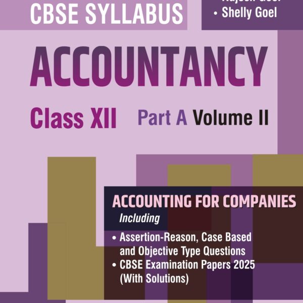 APC Books Accountancy Part A | Accounting For Companies Textbook For CBSE Class 12th | (2025-26 Examination) - Bhandari Stationers