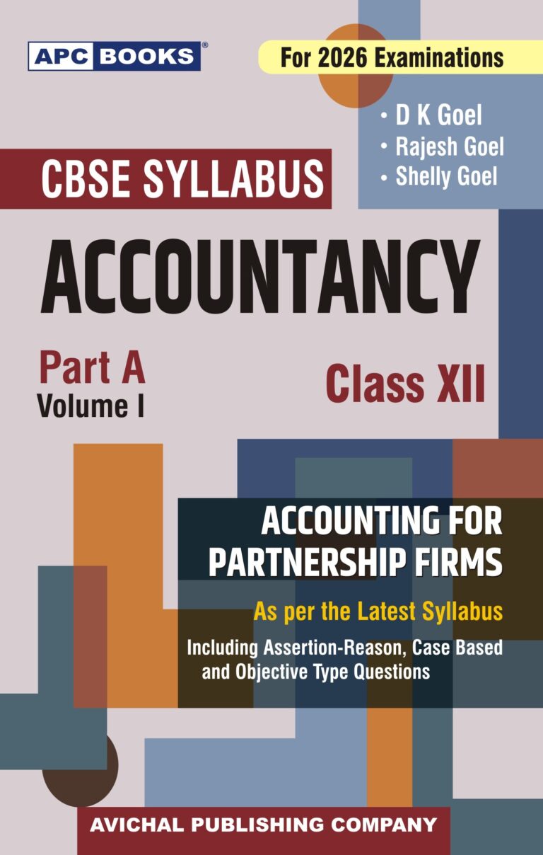 APC Books Accountancy Part A, Volume-I Textbook For CBSE Class 12th - Bhandari Stationers