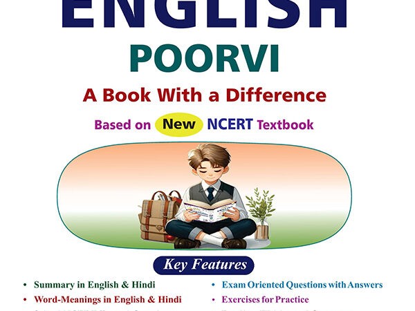 Golden English Poorvi Study Material For CBSE Class 7th Latest Edition 2026-27 - Bhandari Stationers Kota