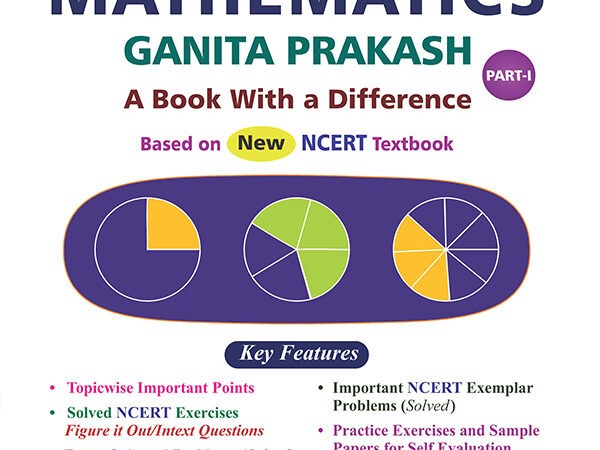 Golden Mathematics Part-1 Ganita Prakash For CBSE Class 7th Latest Edition 2026-27 - Bhandari Stationers Kota