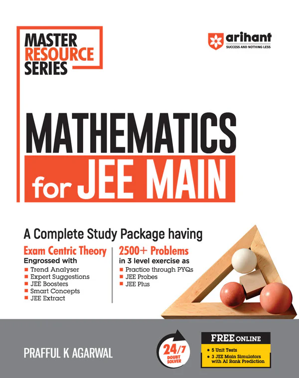 Arihant Master Resource Series - Mathematics for JEE Main & Advacned 2025-26 | By Prafful K Agarwal | English Medium - Bhandari Stationers