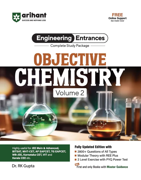 Arihant Objective Chemistry (Vol. 2) for JEE and All Engineering Entrances | By Dr. RK Gupta - Bhandari Stationers
