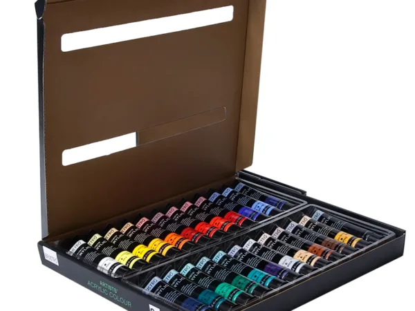 BRUSTRO Artists Acrylic Colour Paint 40ml -Set of 24 - Bhandari Stationers - Best Stationery Store In Kota
