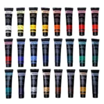 BRUSTRO Artists Acrylic Colour Paint 40ml -Set of 24 - Bhandari Stationers