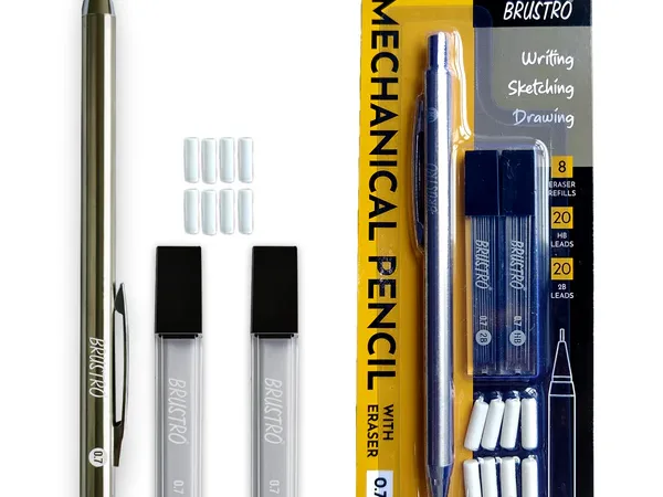 BRUSTRO Mechanical Pencil - Bhandari Stationers - Best Stationery Store In Kota