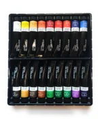 BRUSTRO Artist's Oil colour Paint | 12ML Tubes Set of 18 Colours - Bhandari Stationers
