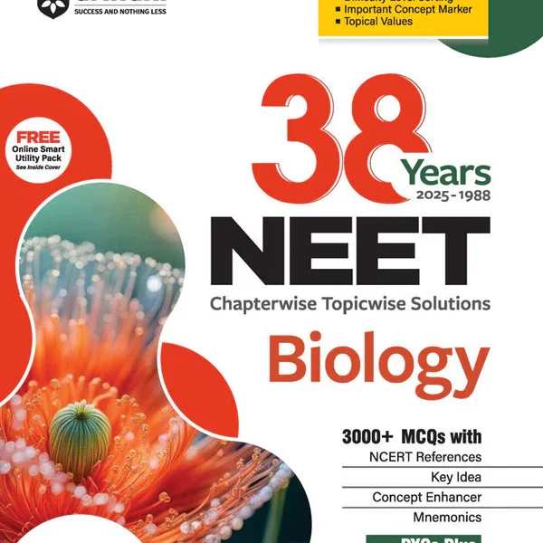 Arihant NEET Chemistry 38 Year's Chapterwise - Topicwise Solutions (2025-1988)| Re NEEET 2022 & 2024 | English Medium - Bhandari Stationers