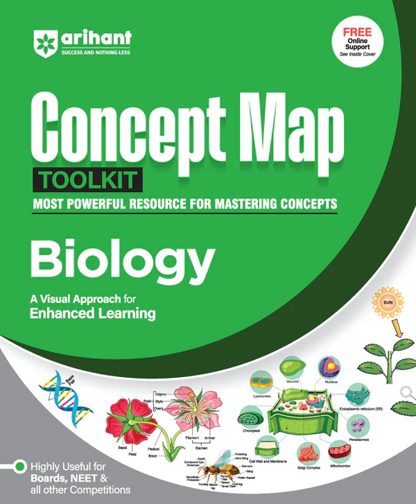 Arihant Concept Map Toolkit Biology For NEET and other Competitive Exam