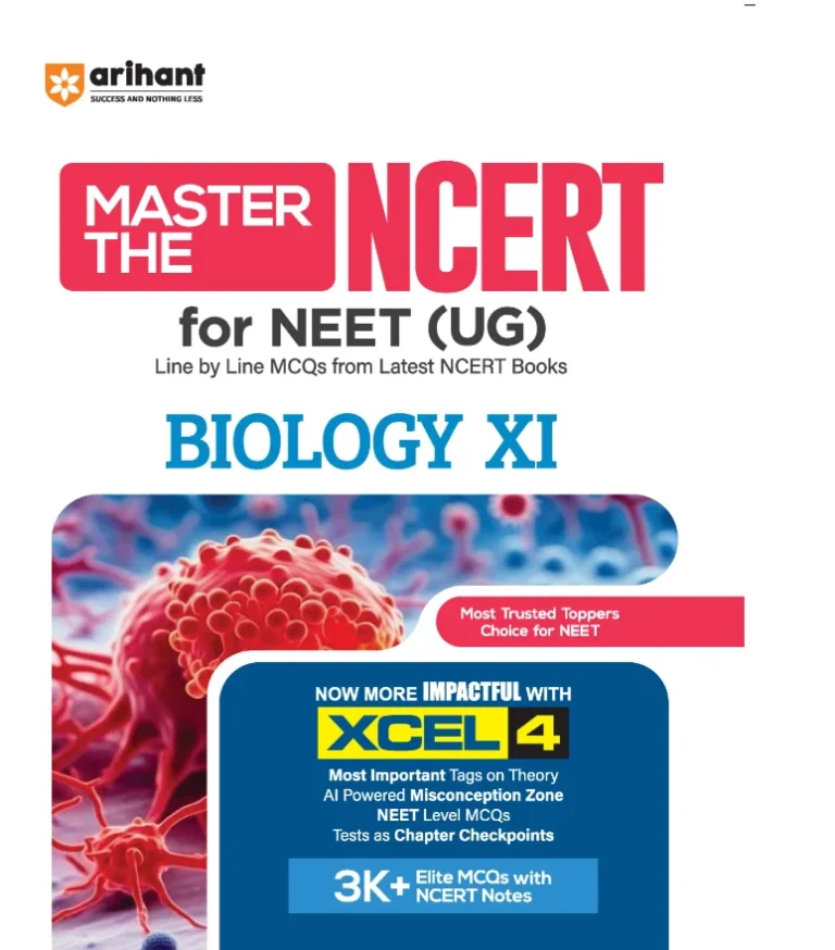 Arihant Master The NCERT Biology Class-11th for NEET (UG) Latest Edition 2027 - Bhandari Stationers Kota
