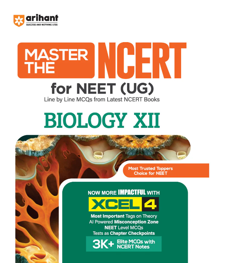 Arihant Master The NCERT Biology Class-12 for NEET (UG) Latest Edition 2027 - Bhandari Stationers Arihant Master The NCERT Biology Class-12 for NEET (UG) Latest Edition 2027 - Bhandari Stationers