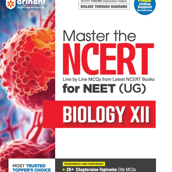 Arihant Master The NCERT Biology (Class-12) for NEET/JEE 2026 | English Medium - Bhandari Stationers