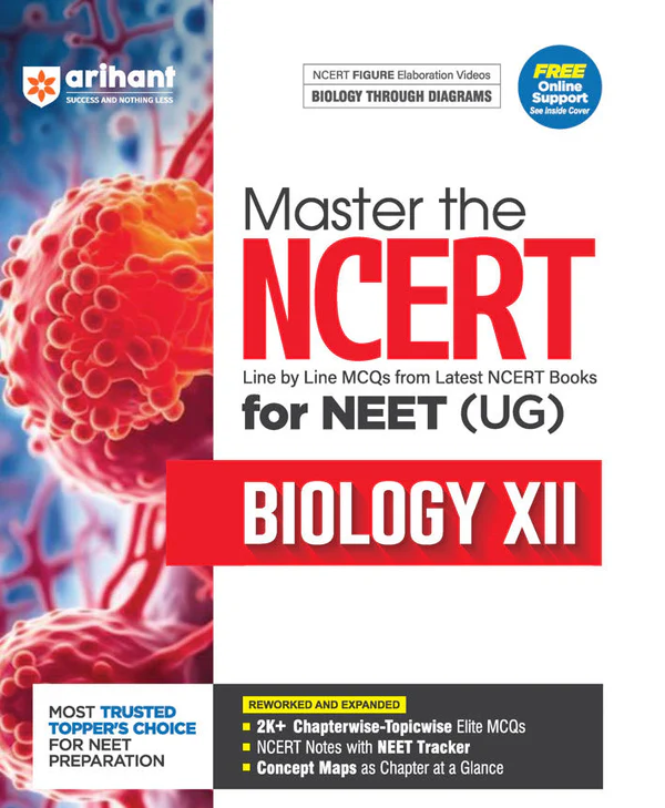 Arihant Master The NCERT Biology (Class-12) for NEET/JEE 2026 | English Medium - Bhandari Stationers