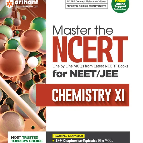 Arihant Master The NCERT Chemistry (Class-11) for NEET/JEE 2026 | English Medium - Bhandari Stationers