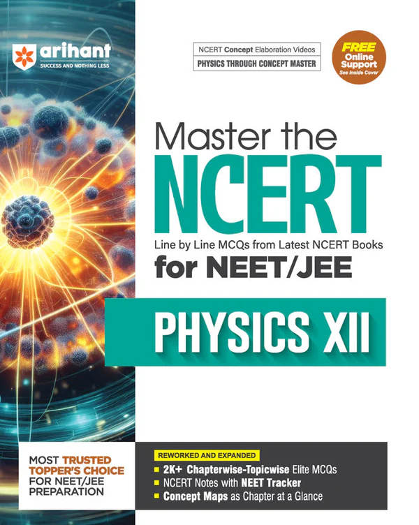 Arihant Master The NCERT Physics (Class-12) for NEET/JEE 2026 | English Medium - Bhandari Stationers