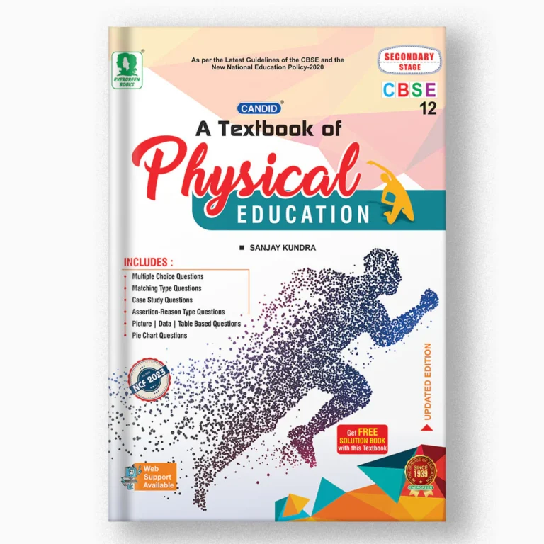 Class 12 CBSE Textbook Of Physical Education | NCERT Book With Free Solution Book - Best Stationery Store In Kota