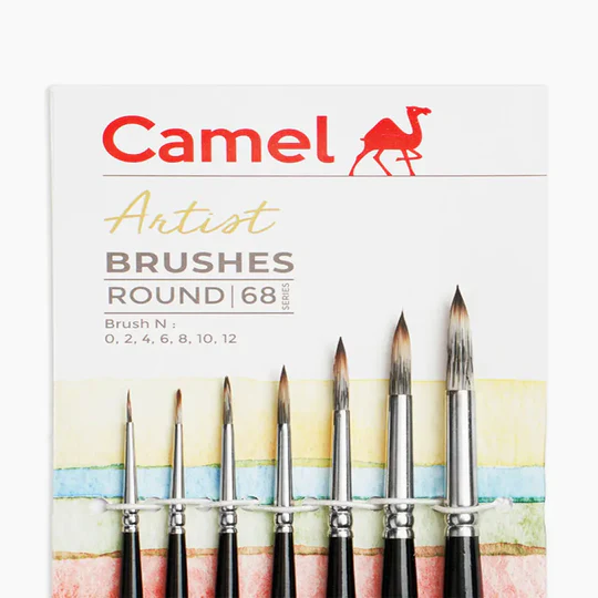 Camel Artist Brushes Round 68 Series Set - Bhandari Stationers