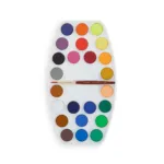 Camel Water Colours Assorted Box Of Cakes, 24 Shades - Bhandari Stationers - Best Stationery Store In Kota