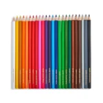 Camlin Colour Pencils Assorted Pack Of 24 Shades With Sharpener - Bhandari Stationers