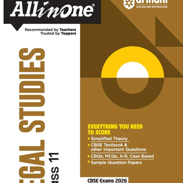 Arihant All in One Class 11th Legal Studies - Bhandari Stationers