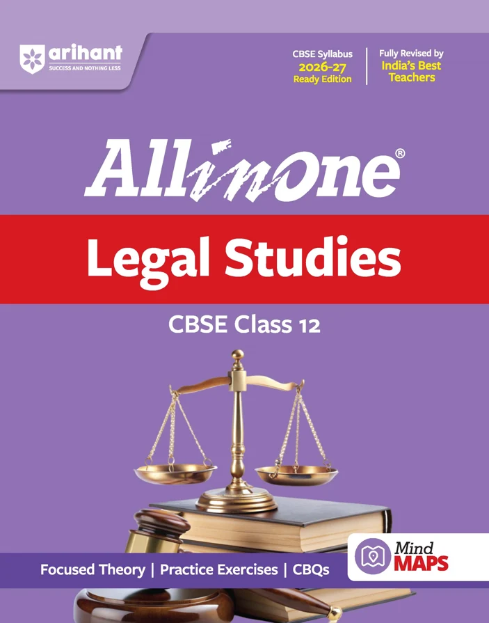 Arihant All in One Legal Studies for CBSE Class 12th Exams 2026-27 Latest Edition 2027 - Bhandari Stationers Kota