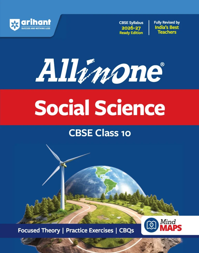 Arihant All in One Social Science For CBSE Class 10th Exam 2026-27 New Edition - Bhandari Stationers