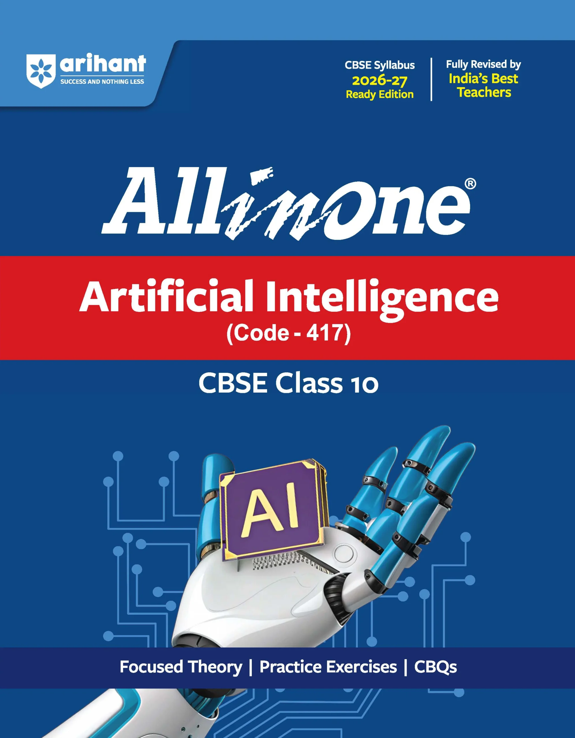Arihant All in One Artificial Intelligence For CBSE Class 10th Exam 2026-27 New Edition - Bhandari Stationers Arihant All in One Artificial Intelligence For CBSE Class 10th Exam 2026-27 New Edition - Bhandari Stationers