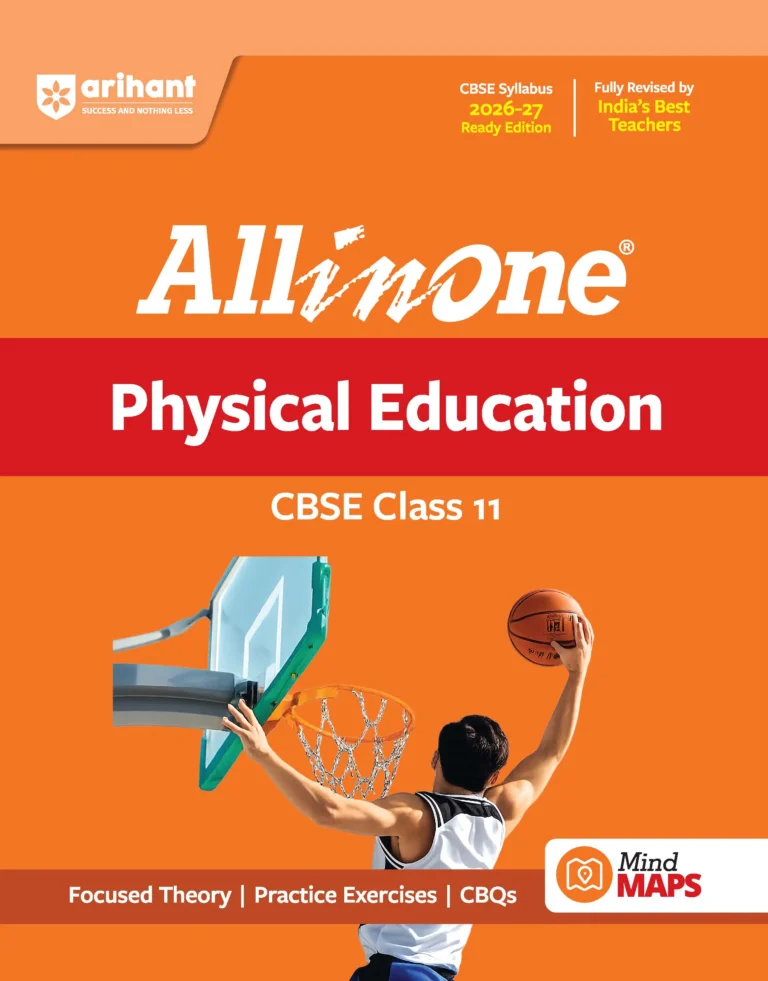 Arihant All in One Physical Education Textbook For CBSE Class 11th Exam 2026-27 New Edition - Bhandari Stationers