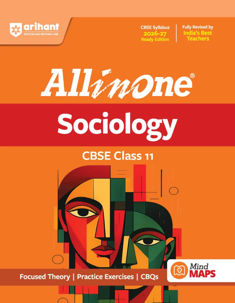 Arihant All in One Sociology Textbook For CBSE Class 11th Exam 2026-27 New EditionArihant All in One Sociology Textbook For CBSE Class 11th Exam 2026-27 New Edition - Bhandari Stationers
