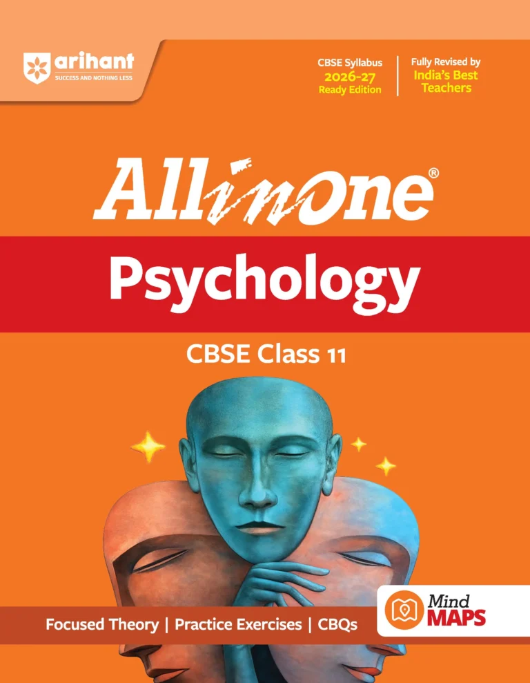 Arihant All in One Psychology Textbook For CBSE Class 11th Exam 2025-26 Revised Edition 2026 - Bhandari Stationers