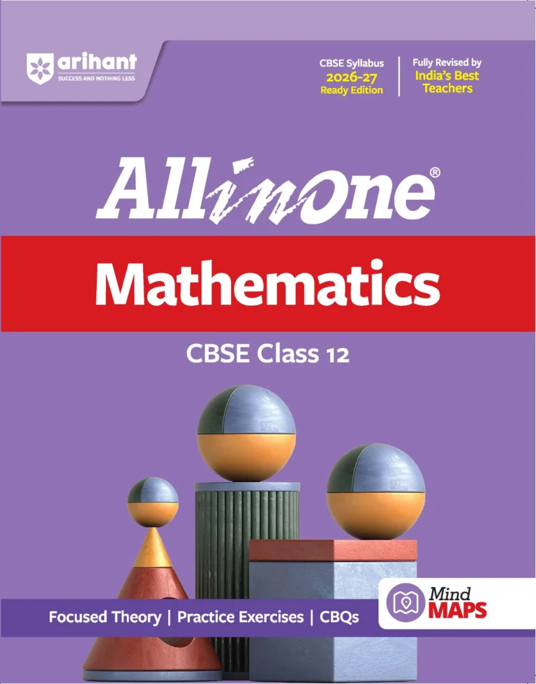 Arihant All in One Mathematics for Class 12th CBSE Exams 2026-27 New Edition - Bhandari Stationers