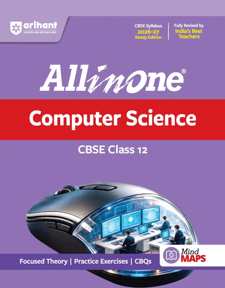 Arihant All in One Computer Science Best Textbook For Class 12th CBSE Exams 2026-27 New Edition - Bhandari Stationers