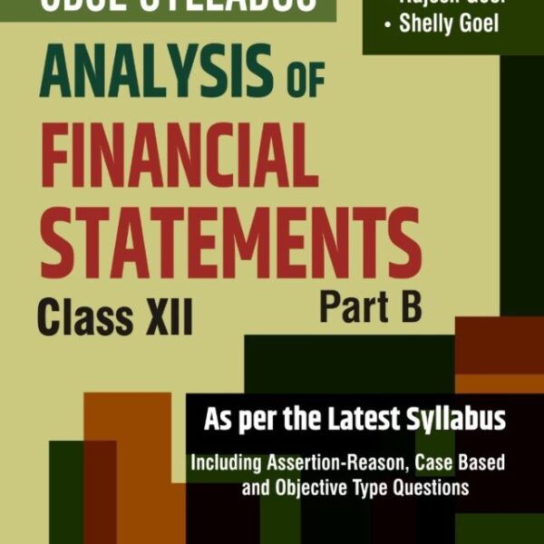 APC Books Analysis Of Financial Statements Part B, Textbook For CBSE Class 12th - Bhandari Stationers - Best Stationery Store In Kota